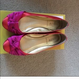 Jcrew bow flats