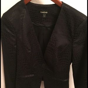 Back blazer Bebe. Never been worn