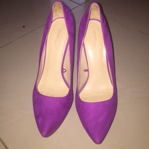 Beautiful Suede Zara heels 💜