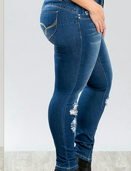 Plus size junior jeans - Picture 4 of 4