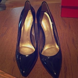 BCBG black pumps