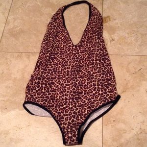AA Leopard Print Leotard