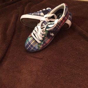 Ralph Lauren Plaid Canvas