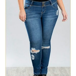 Plus size skinny jean