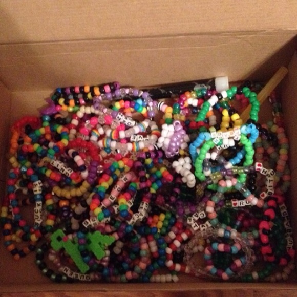 Rave kandi bracelets