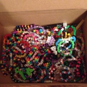 Rave kandi bracelets