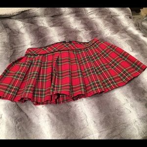 Plaid Skirt