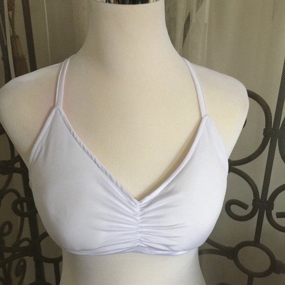 NEW..strappy bra with criss cross back..SZ large - Picture 4 of 4