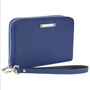 Stella & Dot Tech Wallet Cobalt Blue Wristlet