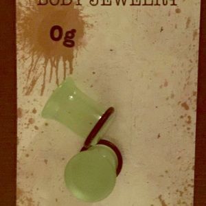 Glow in the dark not worn plugs