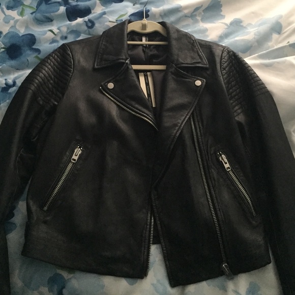 Leather jacket