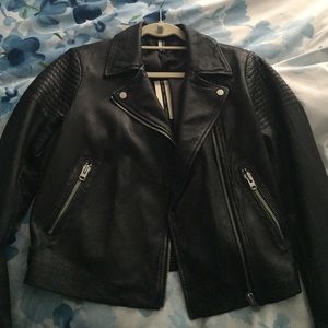 Leather jacket