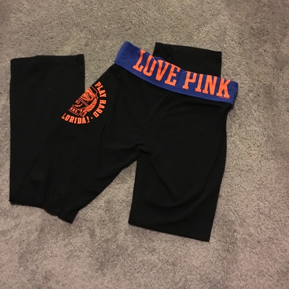 Pink  Florida Gators yoga pants