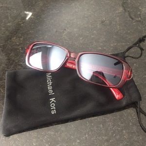 Red Michael Kors sunnies