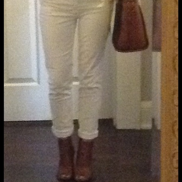 American Eagle White Skinny 0 Jeans