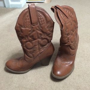 Brown Cowgirl boots