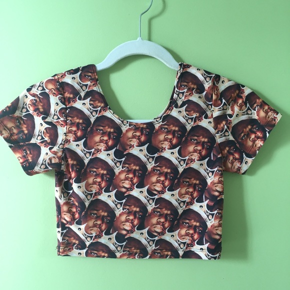 O-Mighty Biggie Smalls Crop Top
