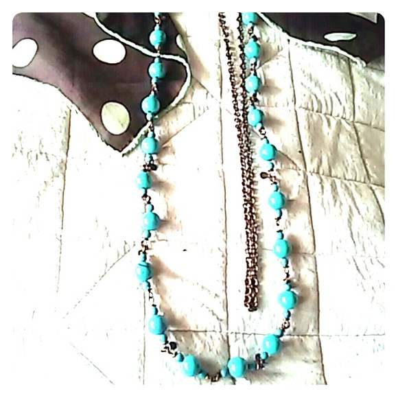 VINTAGE 20TIES STYLE LONG BEADED CHAIN