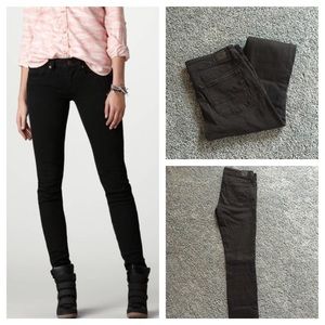 American eagle black skinny jeans