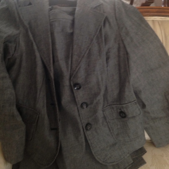 A grey matching set