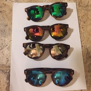 Illesteva inspired BLUE LENSES