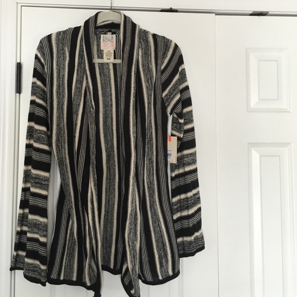 Billabong open cardigan