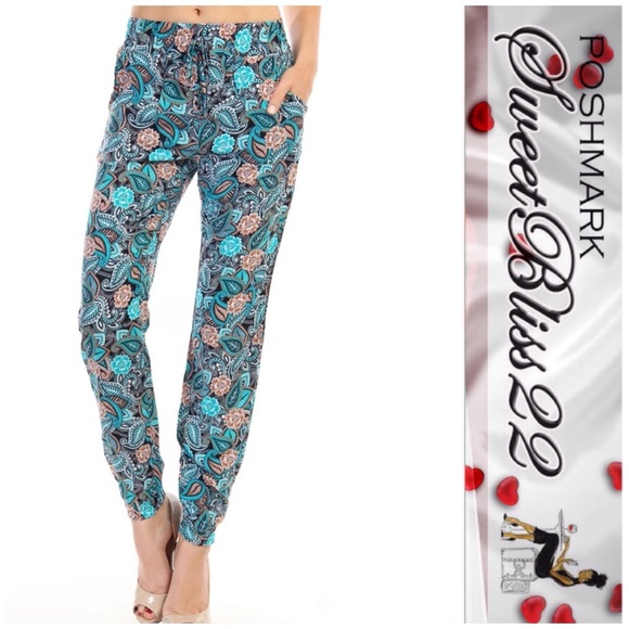 Pants - 💖Teal Blue Joggers💖