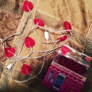 I am heart shape Valentine's Day charger