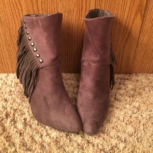 New Suede Boots (never worn)