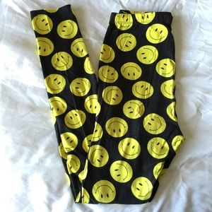 Smiley Face Leggings