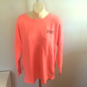 Pink Victoria Secret sweatshirt