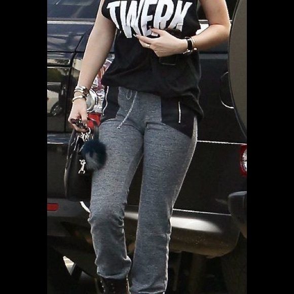 KYLIE JENNERS exact same faux leather joggers!!