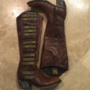 Old gringo cow boy boots