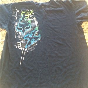 Men's fox racing tee shirt
