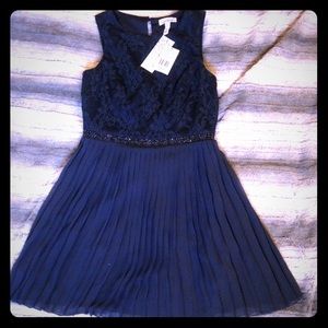 NWT blue lace dress