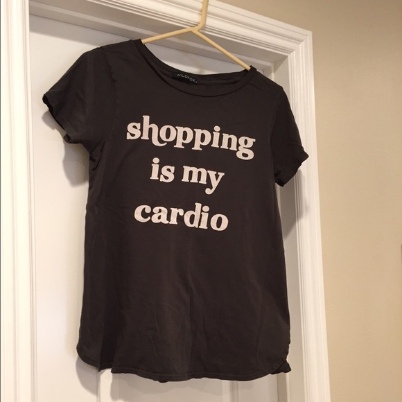 Wildfox shopping is my cardio top