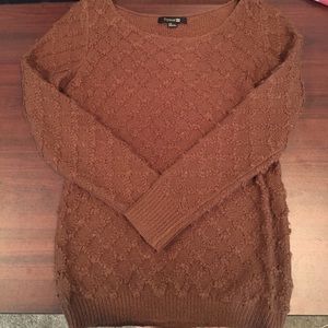 Cozy brown sweater!