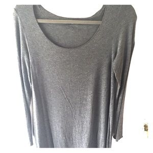 Brandy Melville tunic-charcoal grey