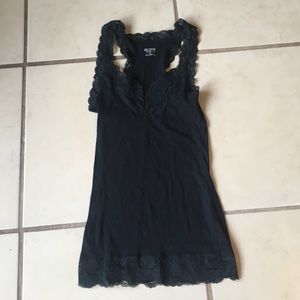 Mossimo Supply Co. Lace Racerback Tank