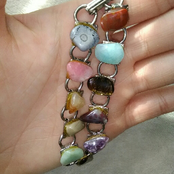 !Real stone bracelet!