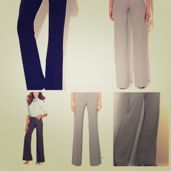 NWT Two pairs of trendy wide leg pants!