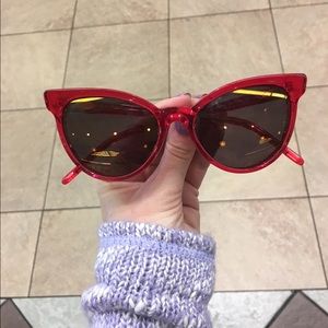Wildfox Sunglasses Stunning Red Cat Eye