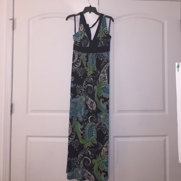 Full Length Halter Maxi Dress
