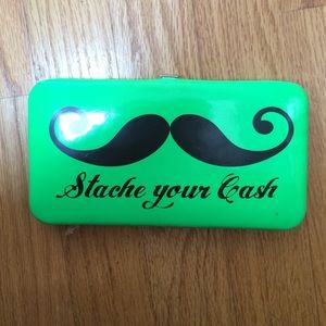 Stache your cash mustache wallet