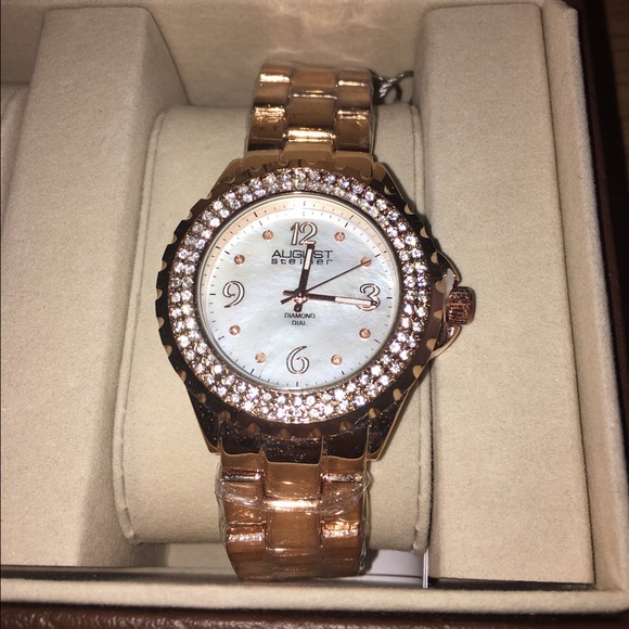 Michael Kors Accessories - Rose Gold August Steiner watch