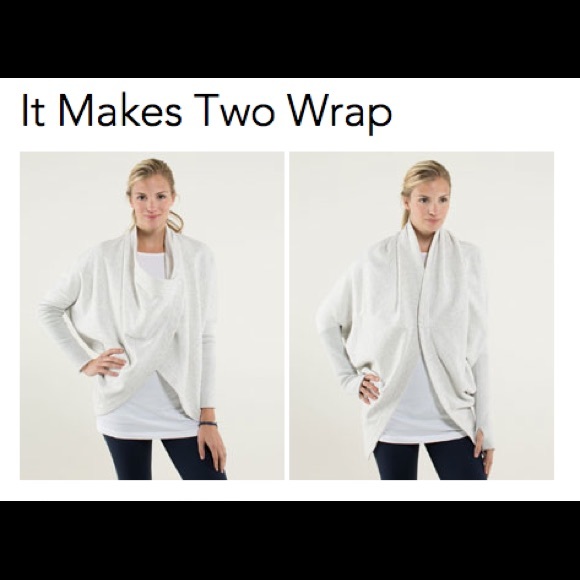 Lululemon It Makes Two Wrap S/M