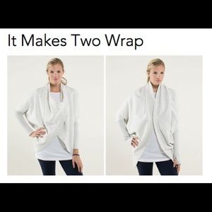 Lululemon It Makes Two Wrap S/M