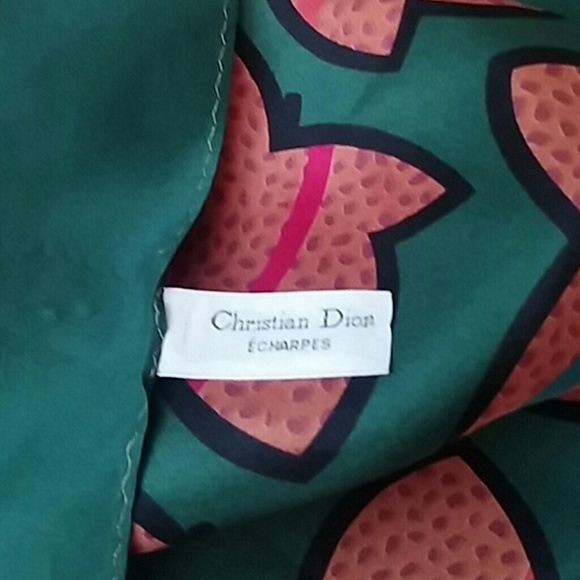 CHRISTIAN DIOR SCARF - Picture 3 of 4