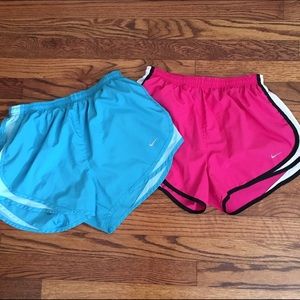 Nike Tempo Shorts (2 pairs!) size medium