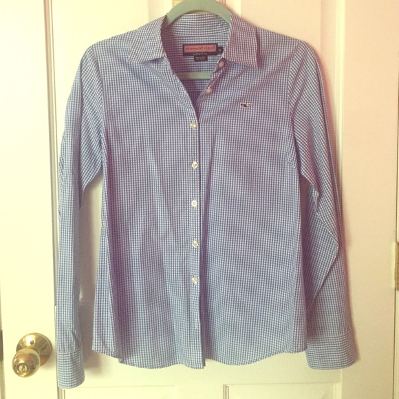 Vineyard vines Women's size 4 collared button down